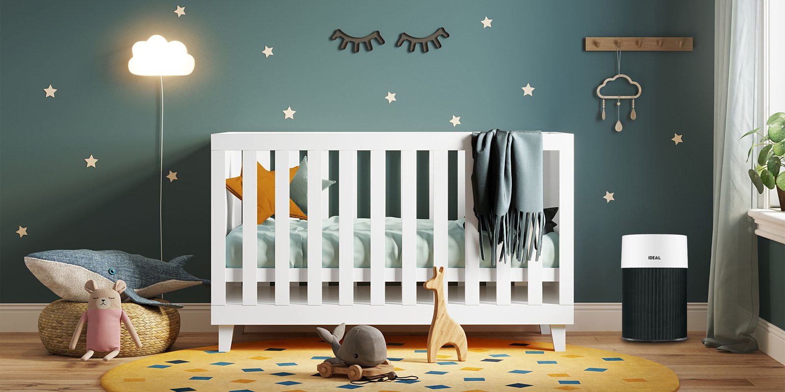 Image of a baby's crib