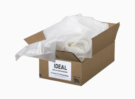 an image of a box of ideal shredder bags