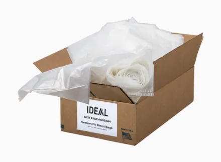 a box of ideal shredder bags