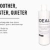 Picture of a pint of ideal oil with the header smoother faster quieter