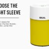 Yellow sleeve choose the right sleeve